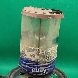 Antique 1930s Scene-in-Action Ship Lighthouse Motion Lamp Cast Iron Parts Repair