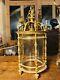 Antique 19thC English Brass Hall Lantern by'Faraday & Son London