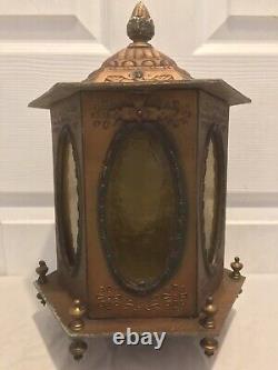Antique 19th Century Venetian or Italian 12.5 Gondola Lamp Lantern (6 Sided)