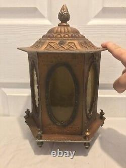 Antique 19th Century Venetian or Italian 12.5 Gondola Lamp Lantern (6 Sided)
