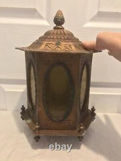 Antique 19th Century Venetian or Italian 12.5 Gondola Lamp Lantern (6 Sided)