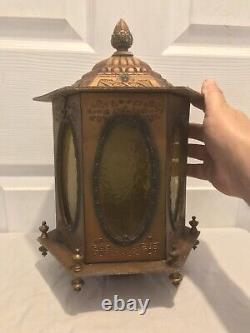 Antique 19th Century Venetian or Italian 12.5 Gondola Lamp Lantern (6 Sided)