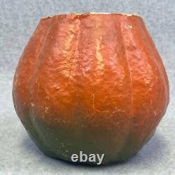 Antique 6 Paper Mache Halloween Jack O Lantern Candy Container German VTG