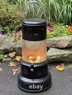 Antique #735 Perfection Oil Kerosene Glass Parlor Cabin Heater Stove Lantern