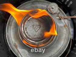 Antique #735 Perfection Oil Kerosene Glass Parlor Cabin Heater Stove Lantern