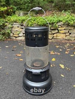 Antique #735 Perfection Oil Kerosene Glass Parlor Cabin Heater Stove Lantern