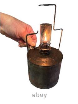 Antique ADLAKE Non-Sweating Lamp Chicago Railroad Train Switch Lantern Tested
