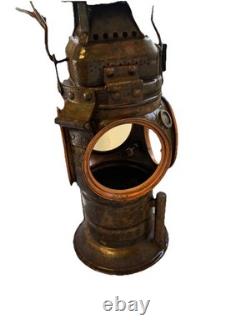 Antique ADLAKE Non-Sweating Lamp Chicago Railroad Train Switch Lantern Tested