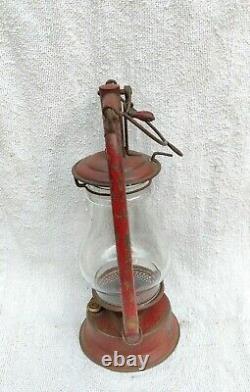 Antique A. Janowitzer Hurricane Lantern Kerosene Germany Lighting Collectible Old