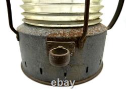 Antique Anchor Original Maritime Ship Light Lantern Lamp Nautical Decor