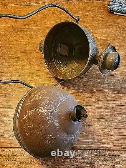 Antique Angle Mfg Co Lamp Dual Burner Kerosene Hanging Lantern