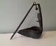 Antique Betty Whale Oil Lamp Vintage Twin Adjustable Forged Iron Miners Lantern