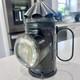 Antique Boat Signal Lantern Oil Lamp Bullseye Police Signal Lantern