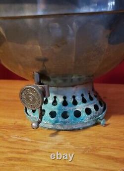 Antique Bradley & Hubbard Hanigng General Store Kerosene Lamp