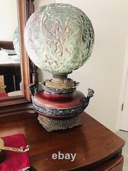 Antique Bradley Hubbard Oil Lamp