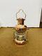 Antique Brass Copper Anchor Oil Lamp Maritime Ship Lantern Vintage Boat Light