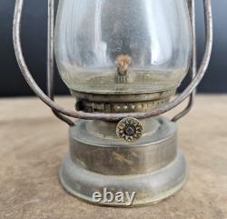 Antique Brass Dietz BOY Lamp Lantern Unusual Unmarked Model