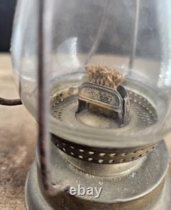 Antique Brass Dietz BOY Lamp Lantern Unusual Unmarked Model