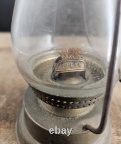 Antique Brass Dietz BOY Lamp Lantern Unusual Unmarked Model