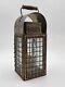 Antique Brass Lantern Junk Light Oil Great Britain Maritime light #2147. VG Cond