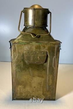 Antique Brass Lantern by Sherwood Made in England