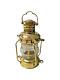 Antique Brass Minor Oil Lamp Maritime Ship Lantern 14 Brass Vintage Handmade