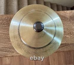 Antique Brass Onion Oil Lanterns Vintage Maritime Ship Lamp Glass Globe Hadrot
