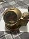 Antique Brass Sestrel Navigation Binnacle gimbal with Compass and Lantern Box