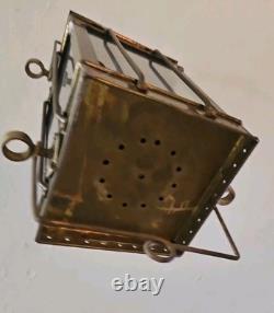 Antique Brass Ship Oil Lantern Nautical Ship Light? 21 Tall