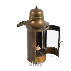 Antique Brass Ship's Lantern