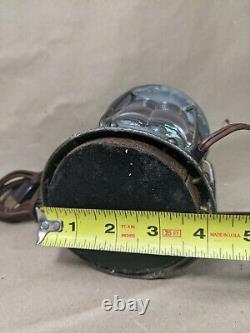 Antique Brass TRIPLEX Maritime Nautical Electric LAMP LANTERN