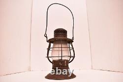 Antique C. T. Ham Mfg. Co. Bellbottom Railroad Lantern Lamp RR Vintage NY