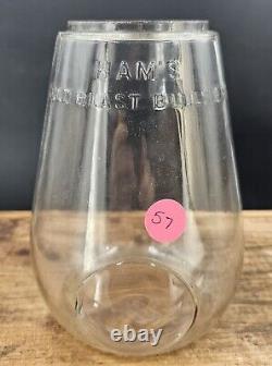 Antique C. T. Ham No. 2 Coldblast Bullseye Lantern Globe Hard To Find