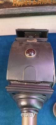 Antique Carriage Lanterns, Lights, Pair of