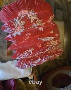 Antique Chinese paper accordion lanterns 24 (6) Pre 1950 Vintage