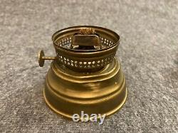 Antique Circa 1900 Brass Skater's Kerosene Oil Lantern with Bail Handle