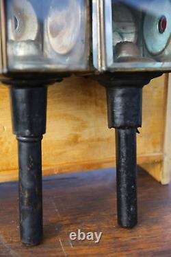 Antique Coach Carriage Lantern Wall sconces gothic porch lights lamps black