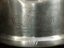 Antique Coleman Empire No. 237, The Sunshine Of The Night Lamp / Lantern, Canada