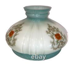 Antique Coleman Lantern #324 Lt. Green Glass Shade Oil/Gas Lamp 1920s