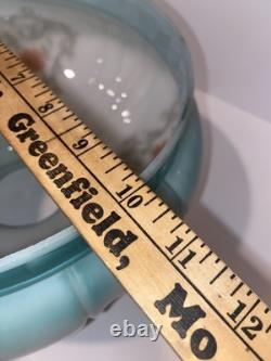 Antique Coleman Lantern #324 Lt. Green Glass Shade Oil/Gas Lamp 1920s