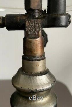 Antique Coleman Match Generating No. 134 lantern Original Globe USA made