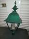 Antique Colonial Style Post Lantern Refitted With Modern Electrical