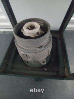 Antique Colonial Style Post Lantern Refitted With Modern Electrical