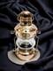 Antique Copper Oil Lamp For Home Decor, Vintage Kerosene Ship Lantern, Natural