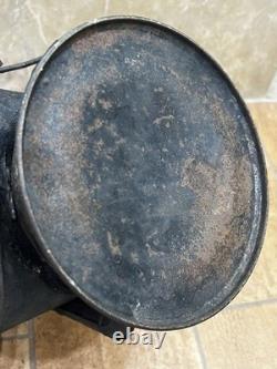 Antique DIETZ Ideal INSPECTOR LAMP Erie Railroad Lantern New York USA 12 Tall