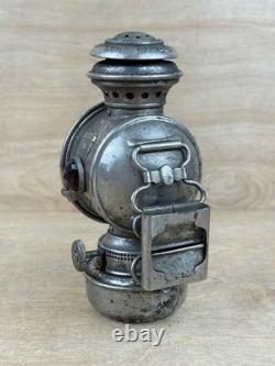 Antique Dazzler Buggy Bicycle Motorcycle Kerosene Lamp Lantern Manhattan Brass