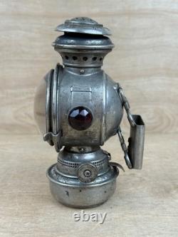 Antique Dazzler Buggy Bicycle Motorcycle Kerosene Lamp Lantern Manhattan Brass