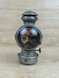 Antique Dazzler Buggy Bicycle Motorcycle Kerosene Lamp Lantern Manhattan Brass