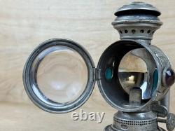 Antique Dazzler Buggy Bicycle Motorcycle Kerosene Lamp Lantern Manhattan Brass