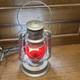 Antique Dietz 2 D Lite Red Globe Loc 8 Lantern Light Train Railroad Railway (B)